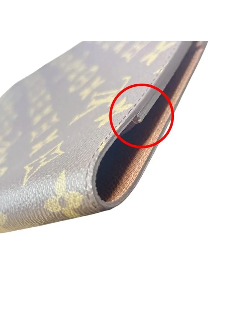 Louis Vuitton Monogram Note Cover Agenda Bureau Notebook Brown